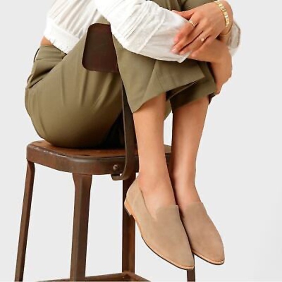 Portland Leather Patina pointed flats - Picture 1 of 7